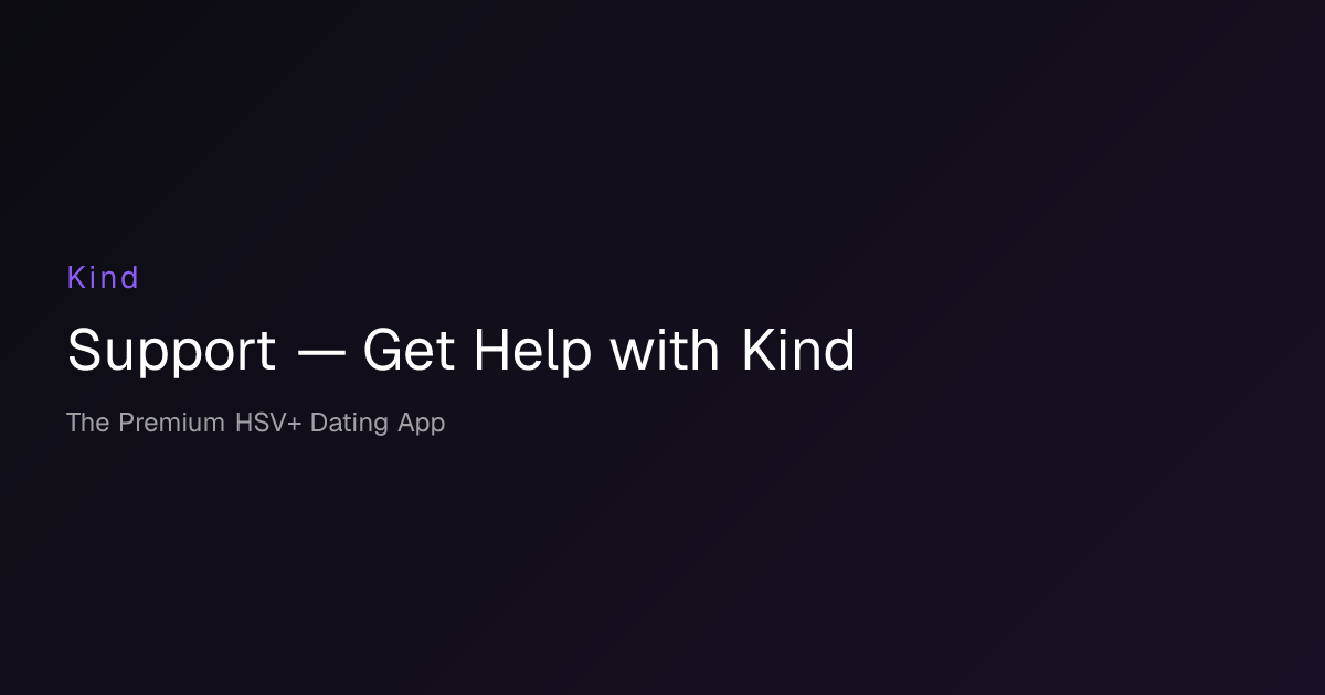 Support — Get Help with Kind | Kind